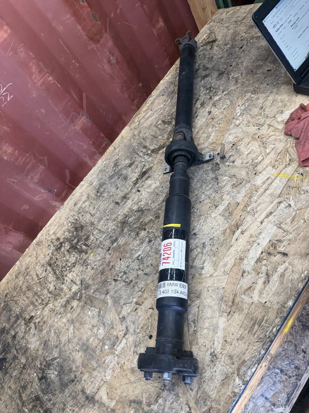 2004-2006 BMW X3 - REAR Driveshaft / Propeller Shaft 3402134