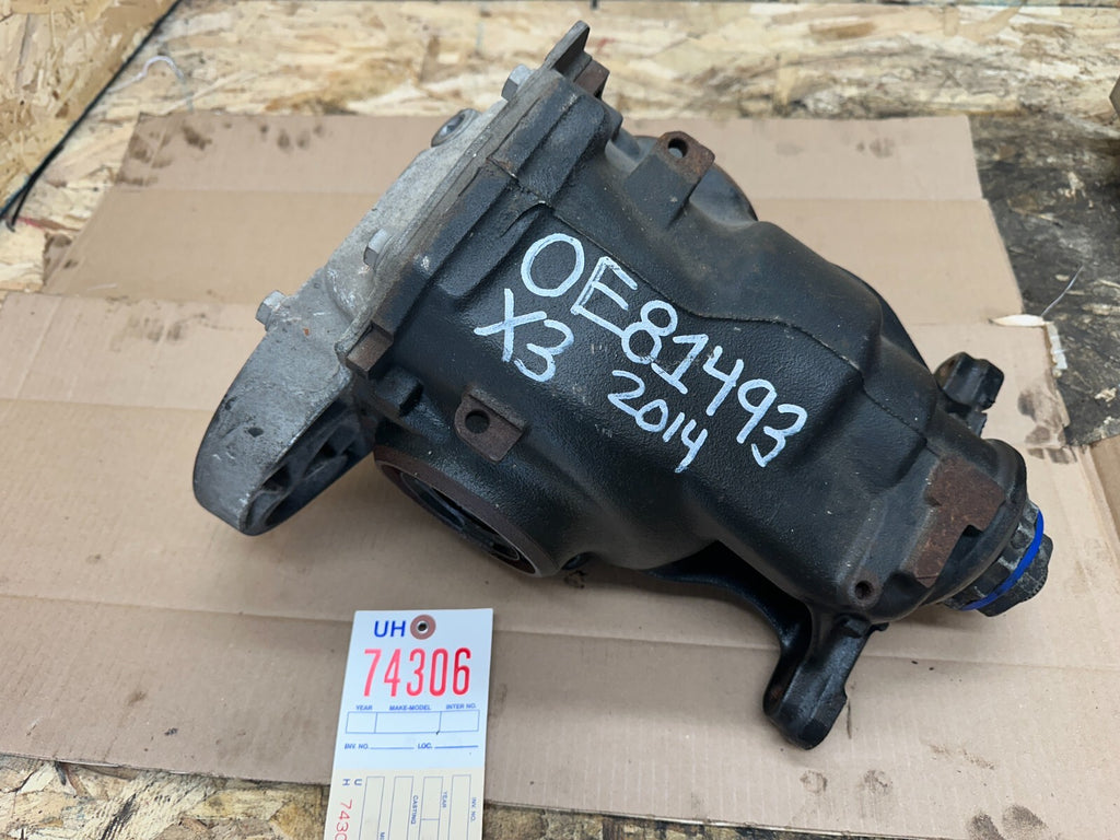 BMW F25 X3 35iX REAR DIFFERENTIAL FINAL 3.38 DRIVE OEM 7592007