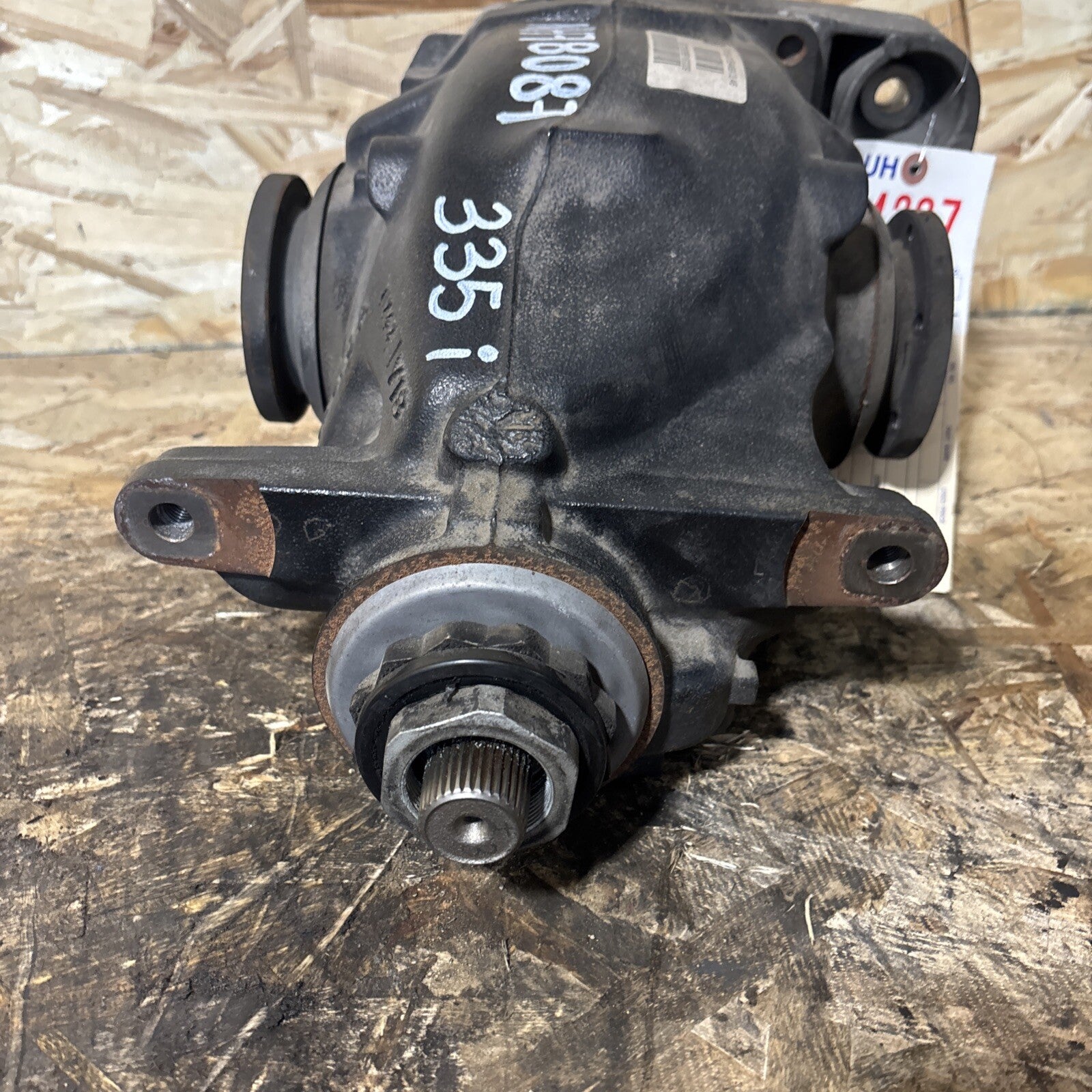 BMW E90 335  REAR DIFFERENTIAL 3 SERIES 3.46 FINAL DRIVE 7572054