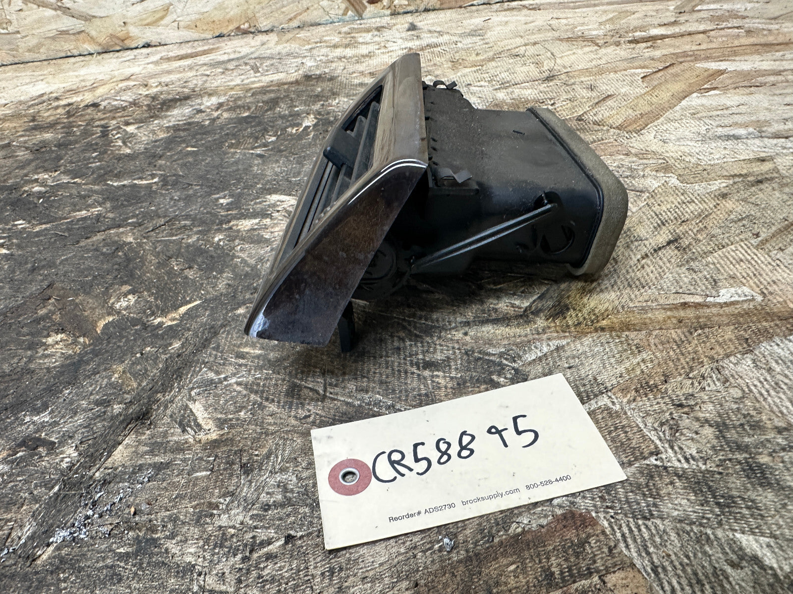 BMW 01-10 E60 5 SERIES POPLAR WOOD DRIVER SIDE LEFT AIR VENT OEM 7063137