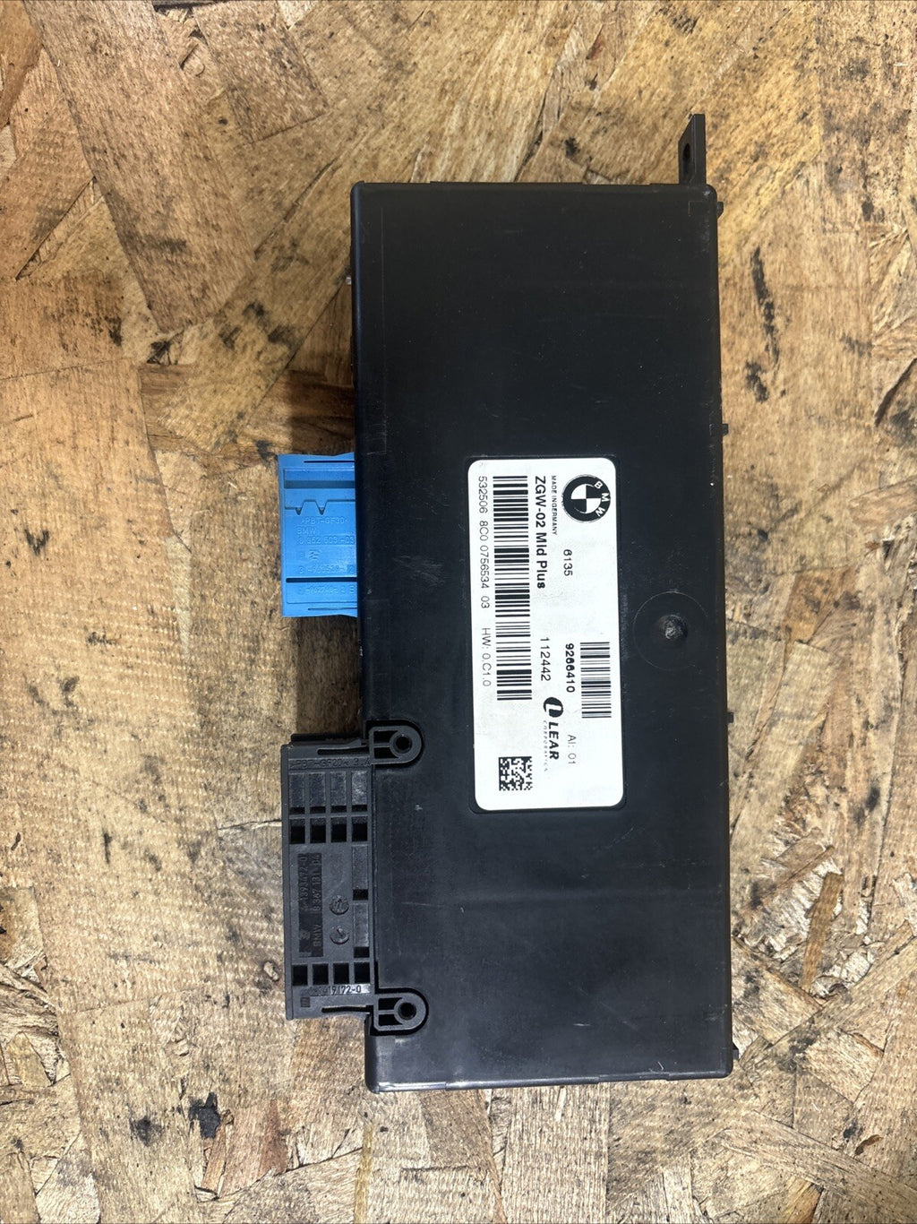 11 12 13 14 15 16 17 BMW X3 Central Gateway Module 6135 9266410