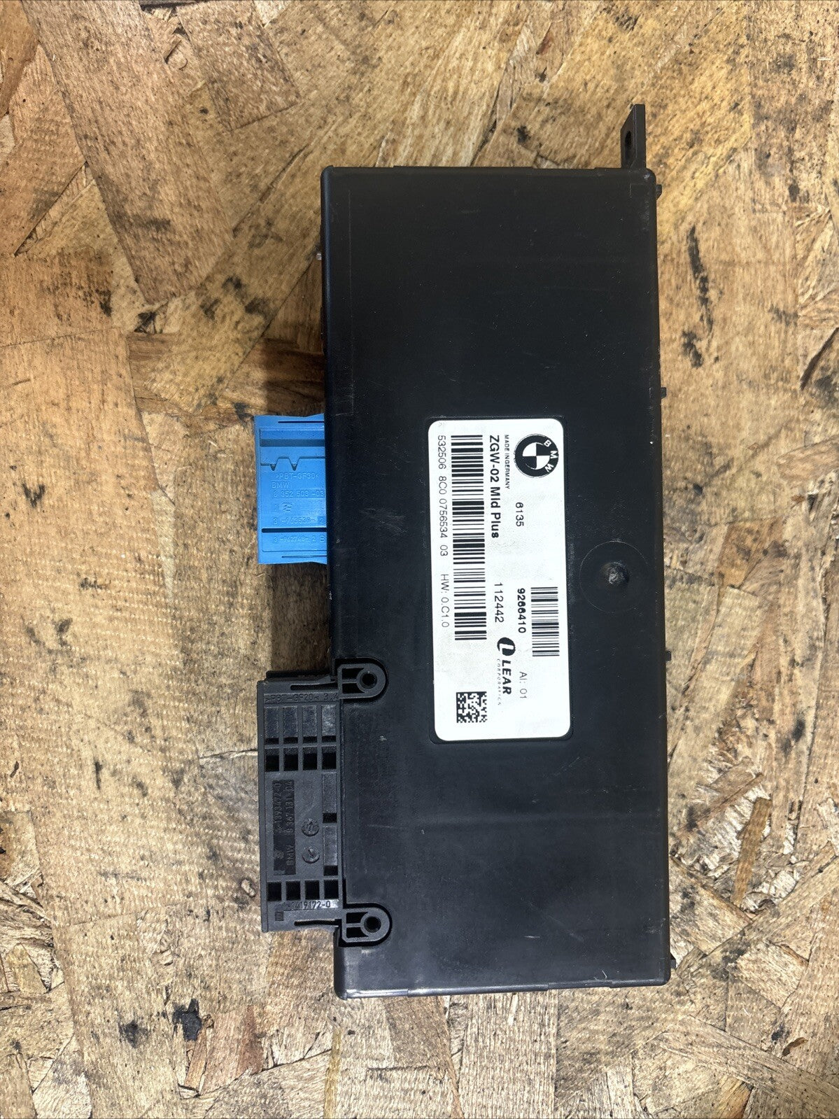 11 12 13 14 15 16 17 BMW X3 Central Gateway Module 6135 9266410