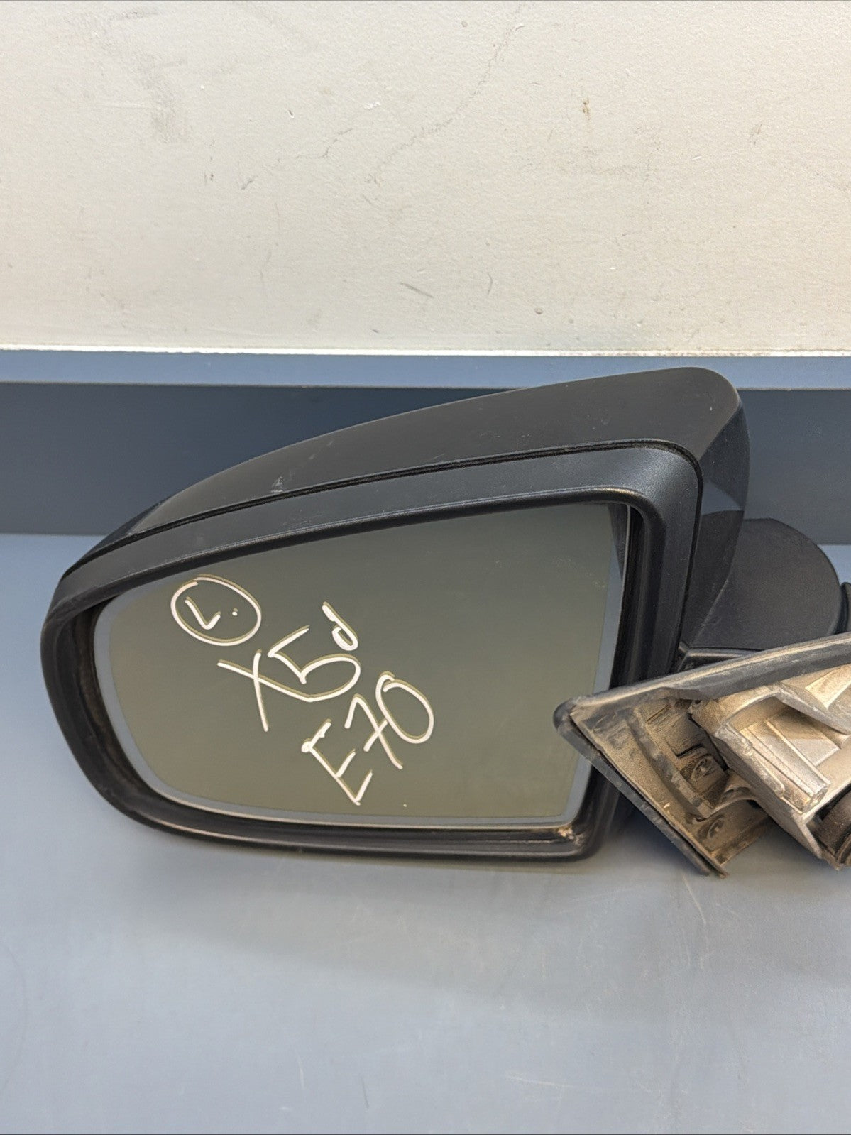07-13 BMW X5 xDrive Front Left Driver Side Rear View Mirror 7136887 Oem