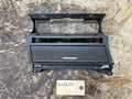 BMW 99-06 E46 3 SERIES BLACK CENTER STOREAGE TRIM+TRAY OEM 8268887+8268888