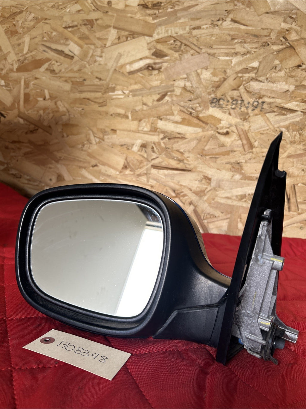 11-14 BMW X3 F25 LEFT DRIVER SIDE HEATED AUTODIM MIRROR 7205445 BLUE