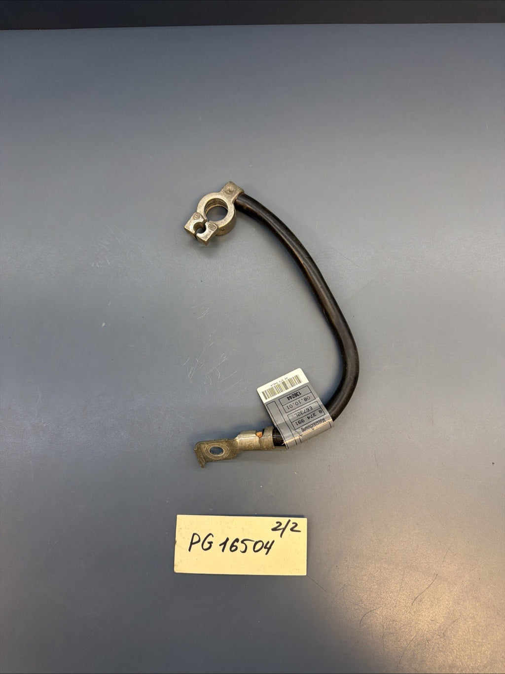 BMW 3 Series E46 Ground Wire Battery Terminal Negative 8374991 Oem