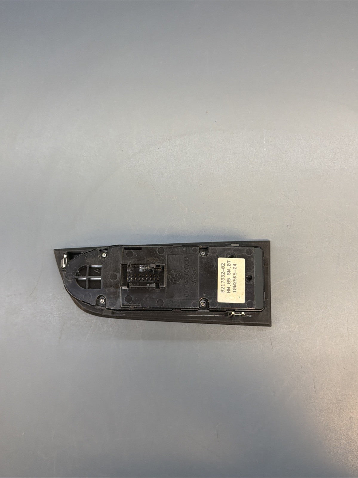 2007-2013 BMW E90 3 Series Driver Master Power Window Switch 9217332 OEM