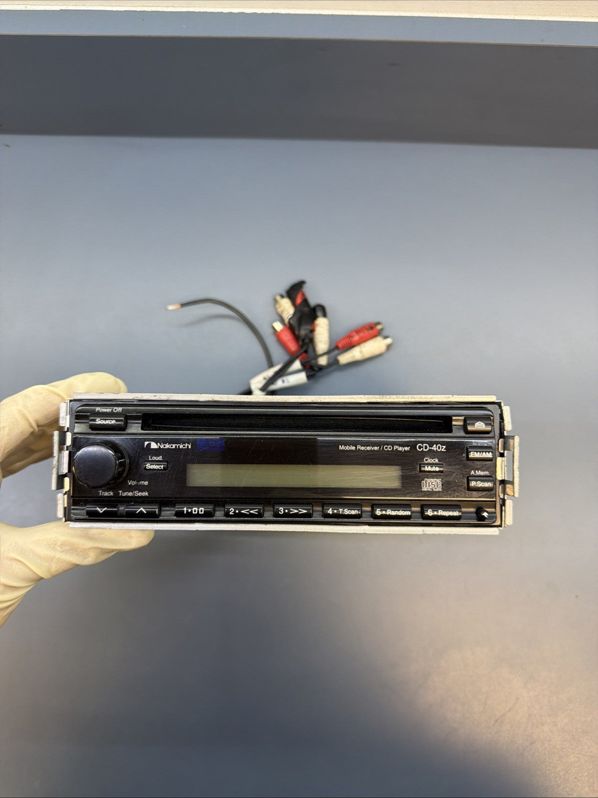 Single DIN Receiver with Bluetooth OFF BMW E36 Z3 NAKAMICHI CD-40Z