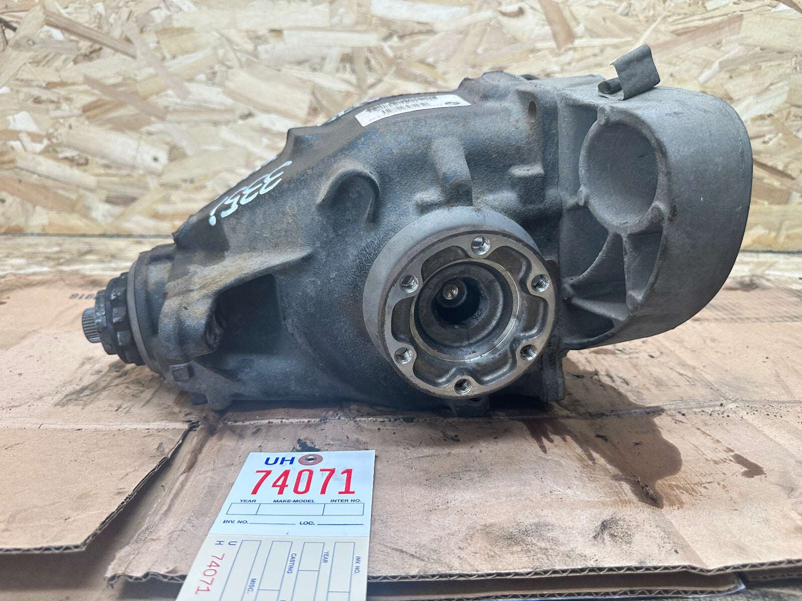 BMW 05-13 135i 335i X1 25iX 28iX REAR DIFFERENTIAL FINAL 3.46 DRIVE 7572054