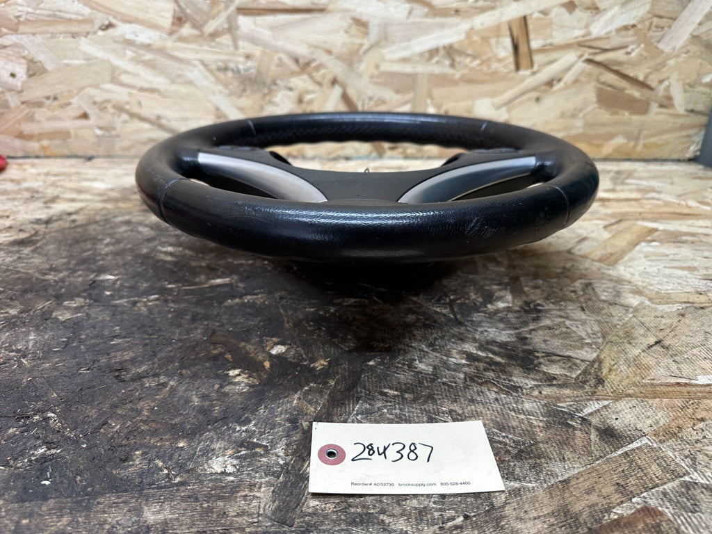 BMW 06-09 E9X 3 SERIES BLACK SPORT LEATHER STEERING WHEEL OEM 6774968