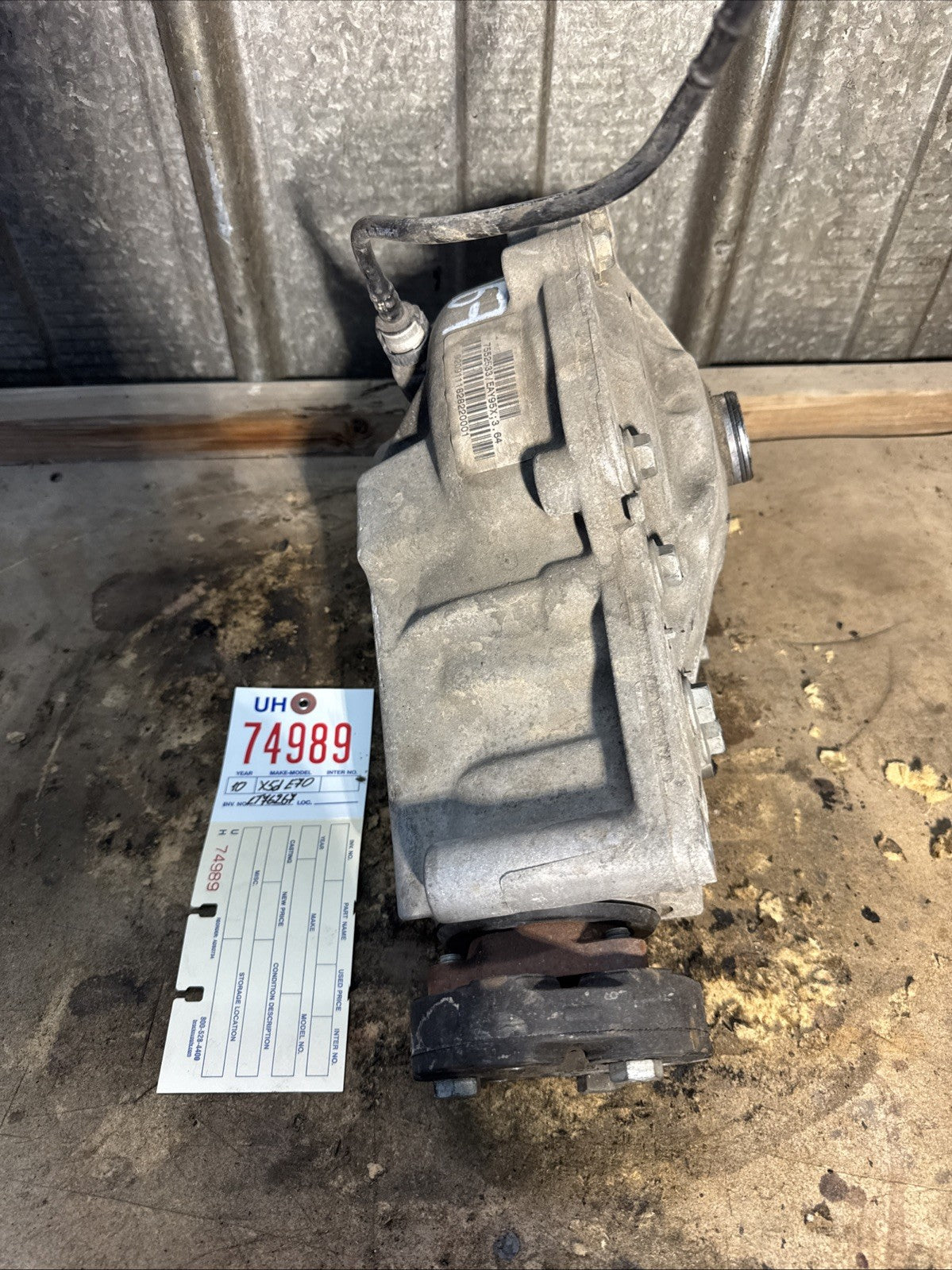Front Differential Carrier Final Drive 3.64 AWD Diff OEM BMW X5D E70 7552533