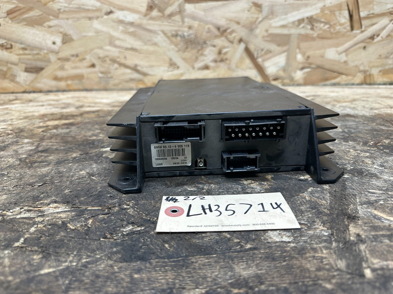 BMW 93-06 E38 E39 E53 5/7 SERIES X5 HiFi AUDIO AMP AMPLIFIER MODULE OEM 6905119