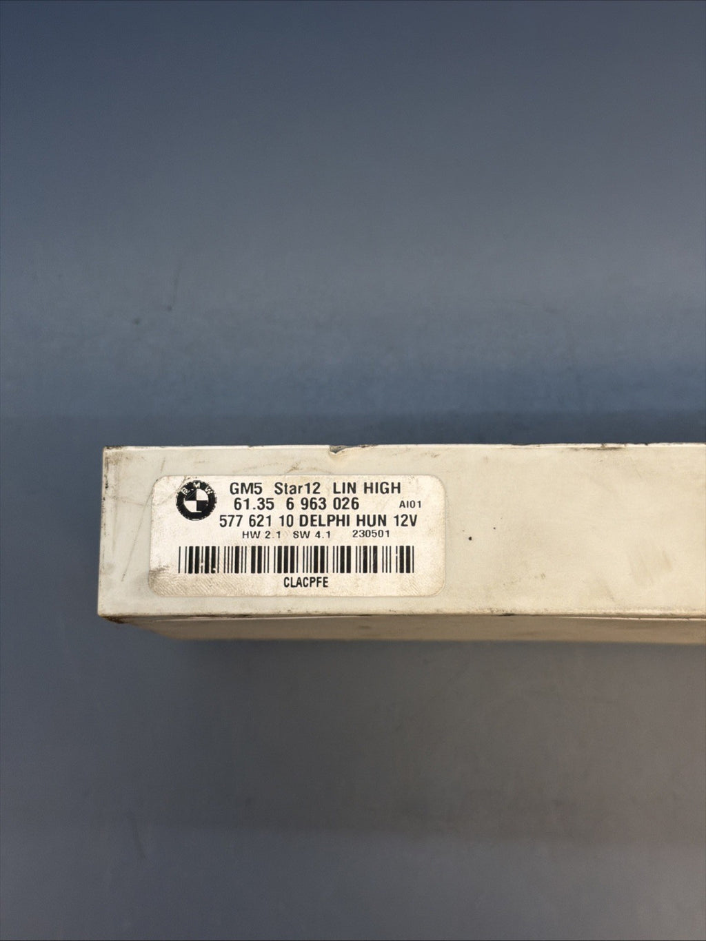 BMW E46 E83 E52 3 X3 Z8 BODY CONTROL MODULE GM 5 GM5 Star12 LIN HIGH 6963026