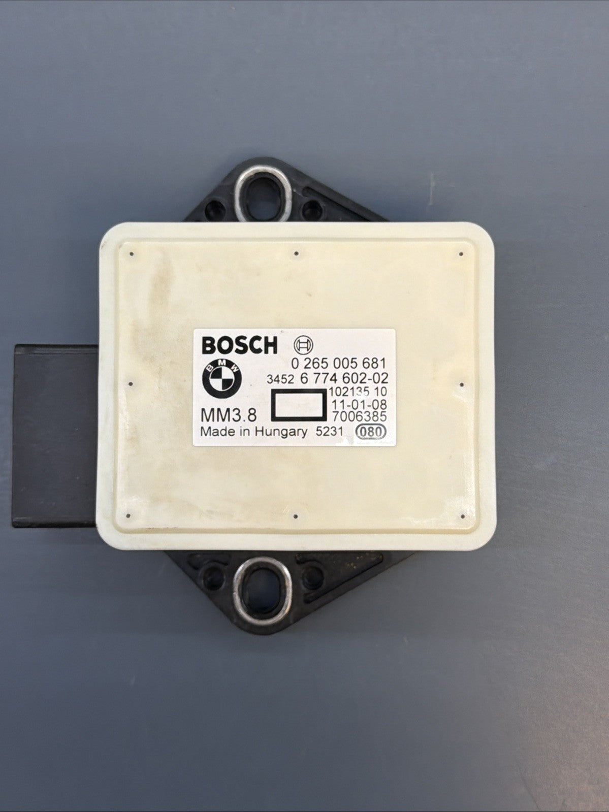 2006 - 2010 BMW E70 E60 E90 YAW TURN RATE ACCELERATION SPEED SENSOR 6774602