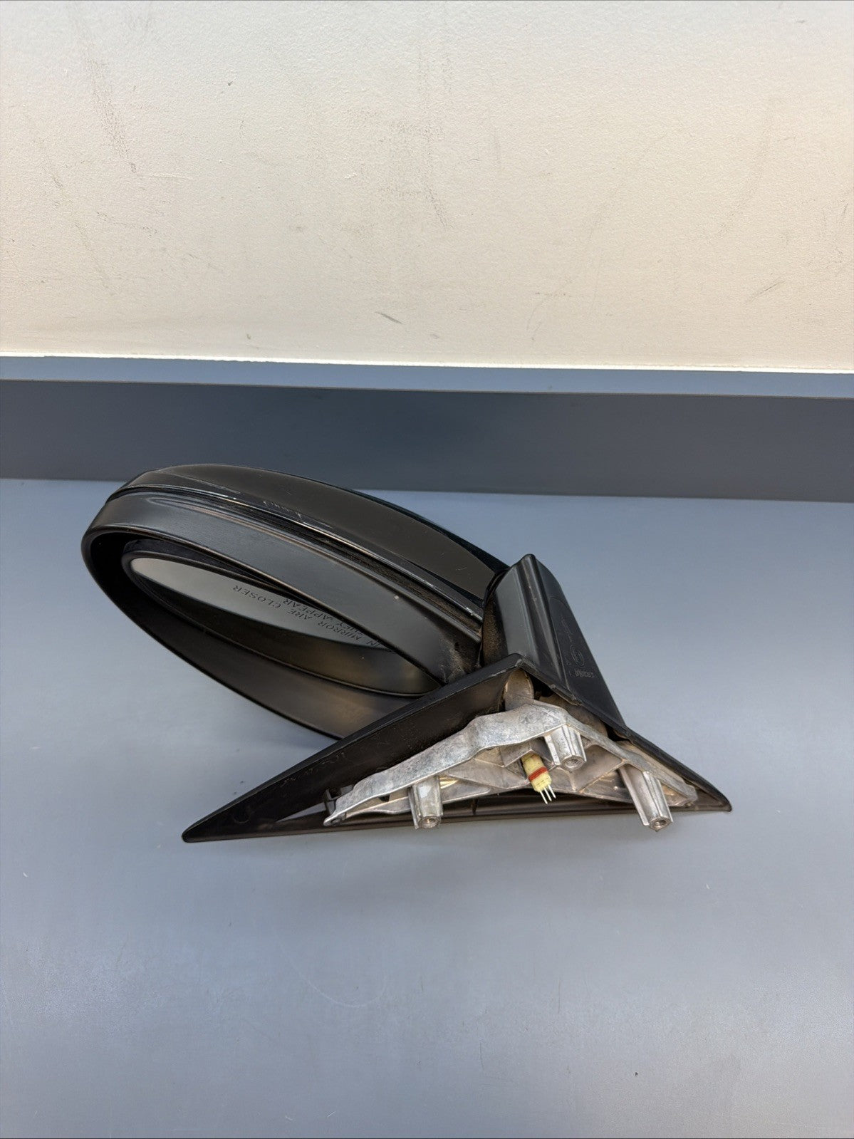06-08 BMW 328I 335i E90 RIGHT SIDE VIEW MIRROR BLACK OEM 7075626 HEATED DIMMING