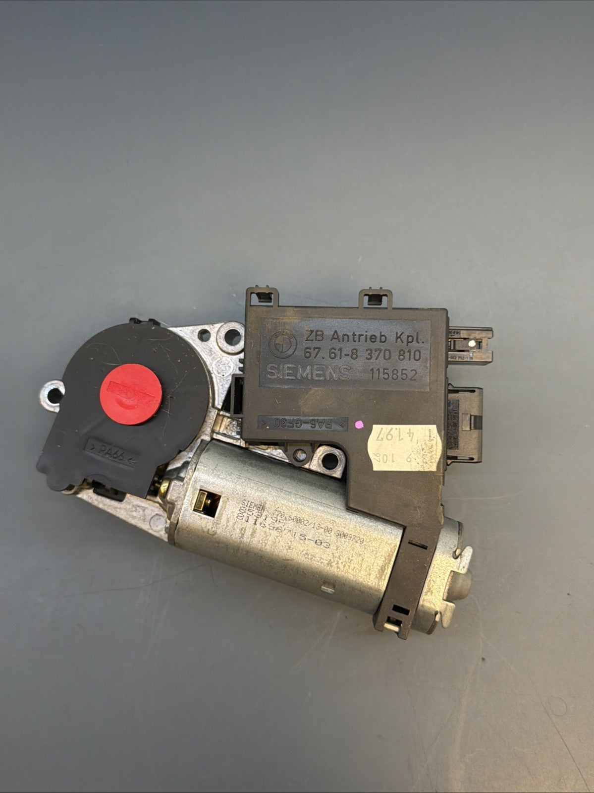 95-03 BMW E38 E39 740I 740IL 750IL 540i M5 SUNROOF MOTOR 8370810