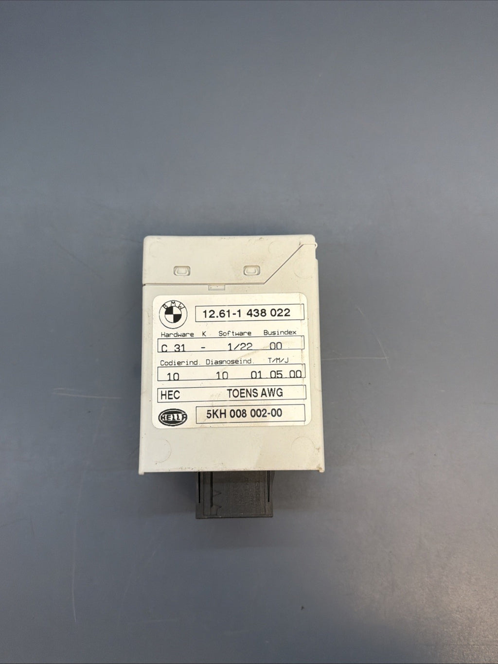 97-02 BMW Z3 E36 Engine Motor Oil Level & Temperature Control Sensor 1438022 OEM
