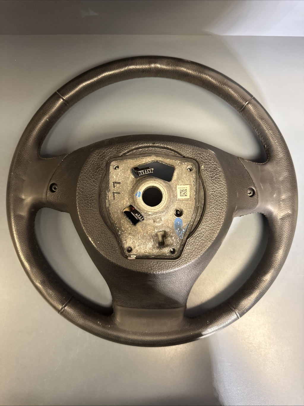 09-15 OEM BMW F07 F10 F01 F02 535 550 750 Steering Wheel Black Leather 6790886