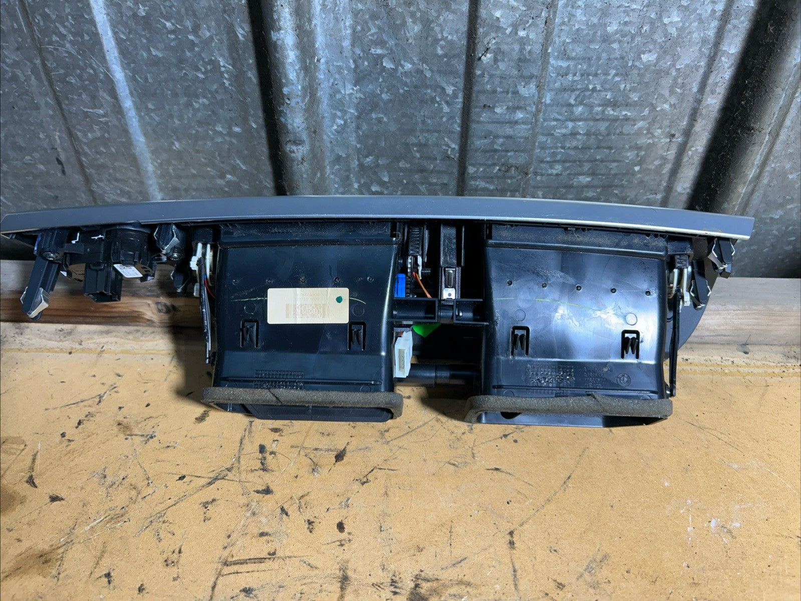2011-2017 BMW X3 F25 Center Dash Air Vent Engine Start Stop Button OEM 9184742