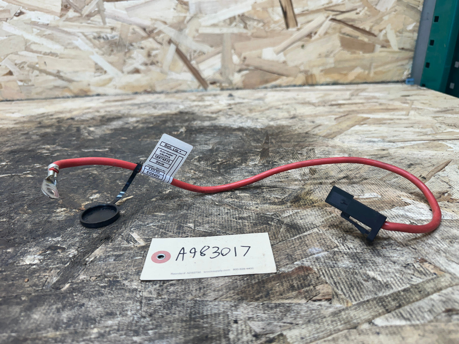 BMW 04-13 E90 3 SERIES POSITIVE BATTERY LEAD OEM 6938504/6938501
