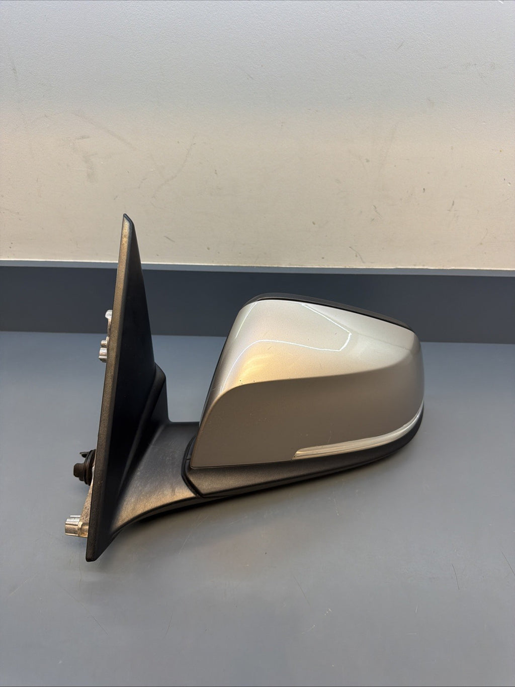 2013-15 BMW X1 LEFT DRIVER  Side View Power Heat Door Mirror Gray E1 021185