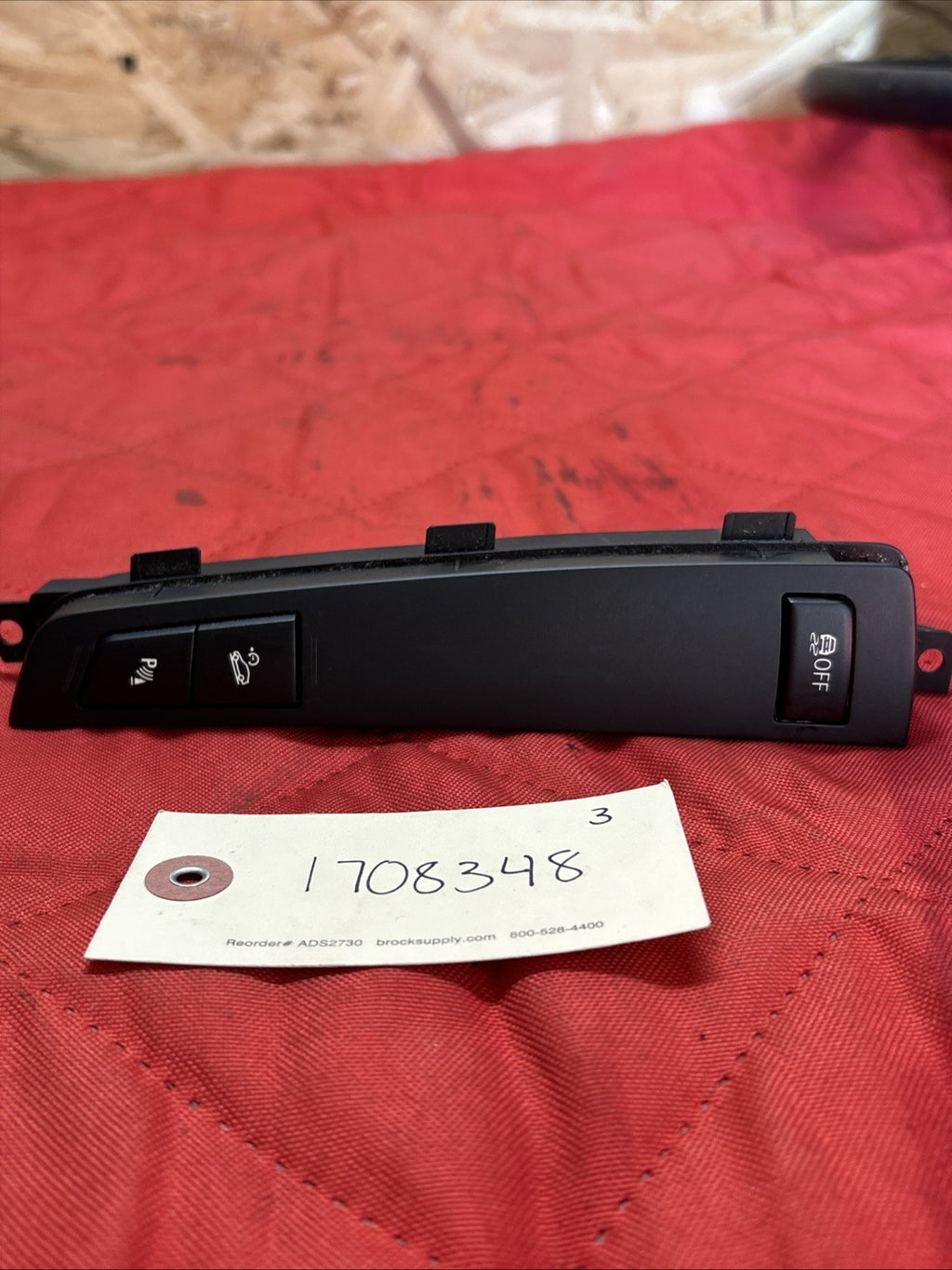 X3 5 SERIES BMW F10 F25 Cruise Traction PDC Control Switch 9202930 OEM