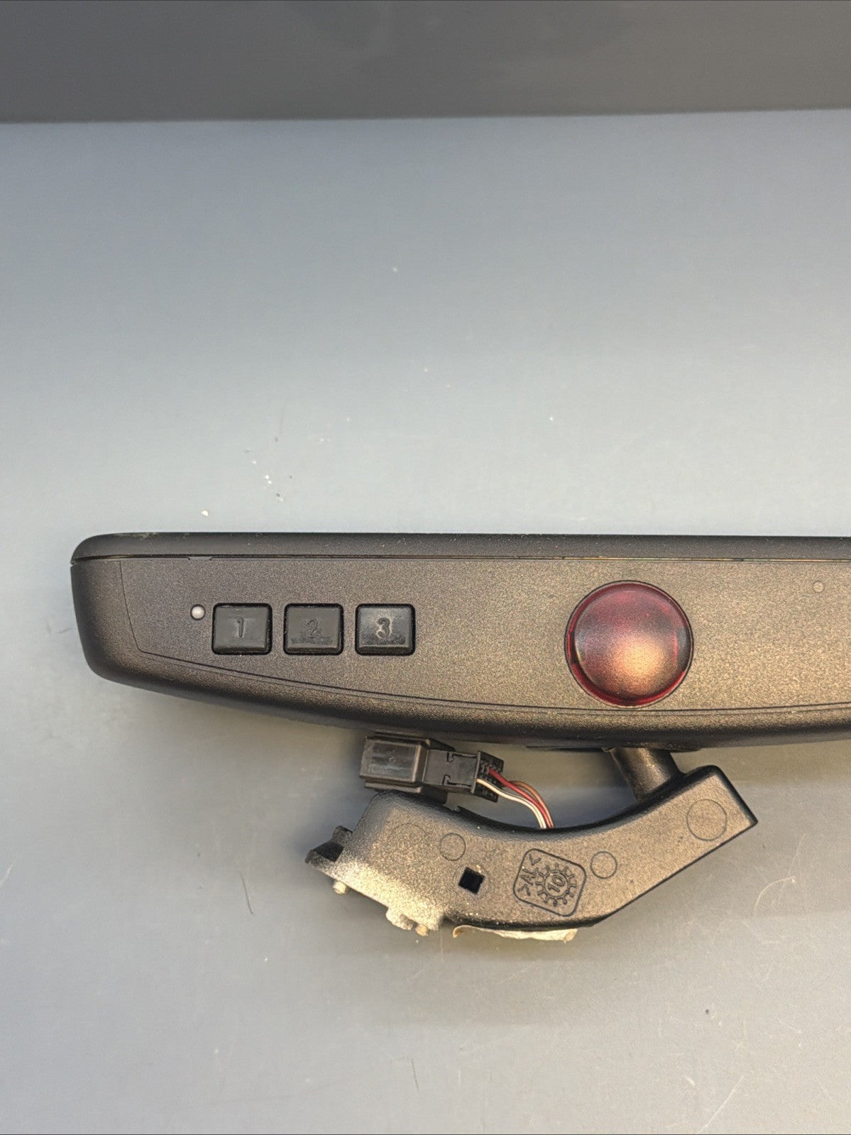 2011-2016 BMW F10 535i Front Interior Rear View Mirror Black 015891 OEM
