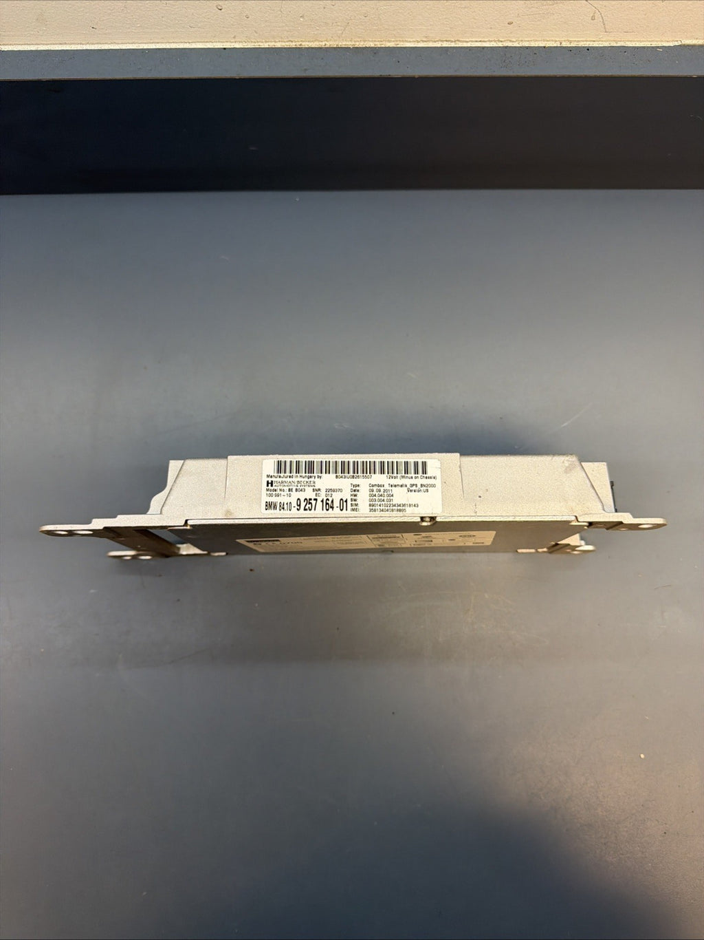 BMW 2010-2016 1/3 SERIES X1 X5 X6 Z4 GPS TELEMATICS CONTROL MODULE TCU 9257164