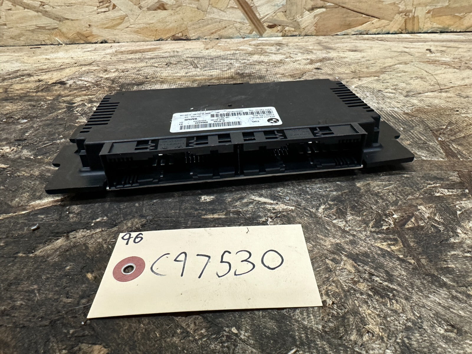 BMW 2006-2012 E90 FOOTWELL LIGHT CONTROL MODULE OEM 9204542