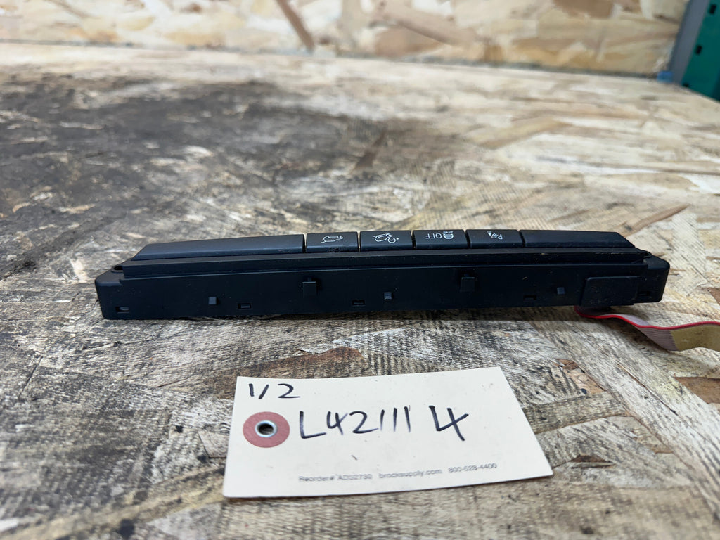BMW 06-14 X5 X6 HILL DESCENT TRACTION CONTROL HATCH RELEASE PANEL 9208218