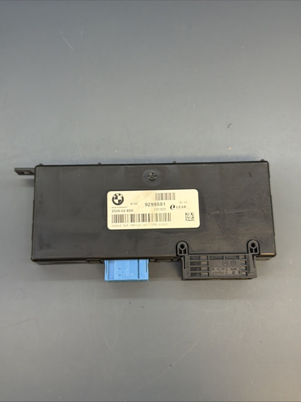 BMW F10 F06 F12 F13 F07 GT X3 X4 CENTRAL GATEWAY CONTROL MODULE ZGW OEM 9299591
