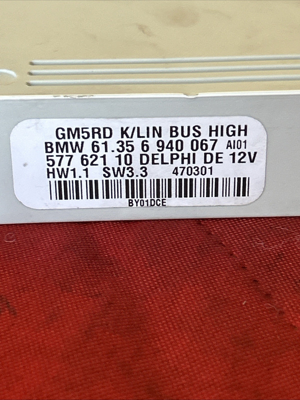 BMW E46 E83 E52 3 X3 Z8 series GM5 LIN HIGH GM 5 BASIC BODY CONTROL UNIT 6940067