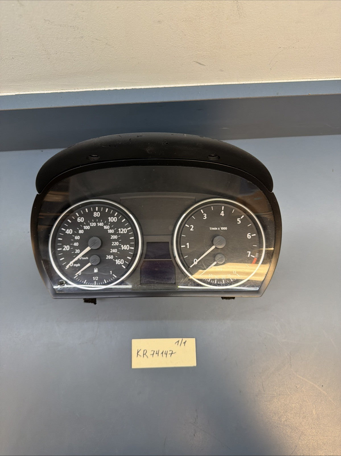 06-11 BMW E90 3-Series Speedometer Cluster Instrument 6974667 217K