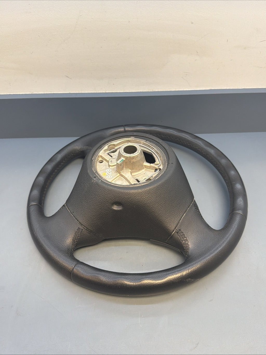 BMW 2006-2012 E90 E9X 3 SERIES BLACK LEATHER STEERING WHEEL OEM 3375E901