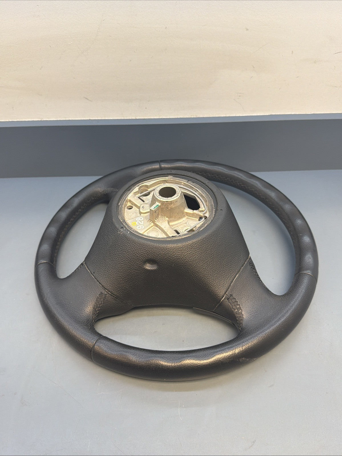 BMW 2006-2012 E90 E9X 3 SERIES BLACK LEATHER STEERING WHEEL OEM 3375E901