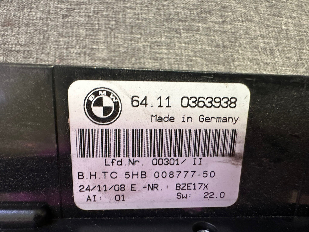 BMW X3 E83 Automatic Air Conditioning Control Unit Module Panel AUC 0363938