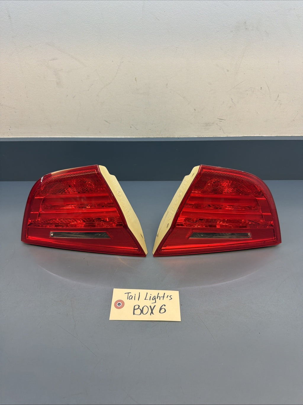 09-11 BMW E90 328 Sedan Rear Left Right Inner Tail Light SET 4871733 4871734 OEM