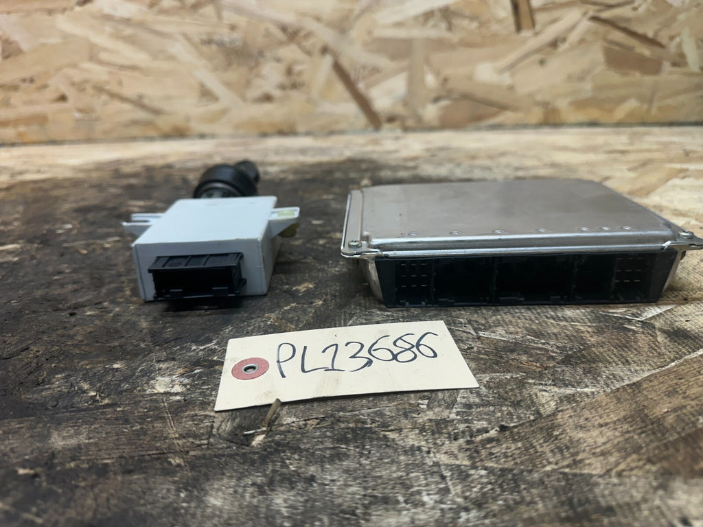 BMW 04-06 E46 LCI ECU+CAS IMMOBILIZER+KEY VIN MATCHED SET OEM 9145097+7533652