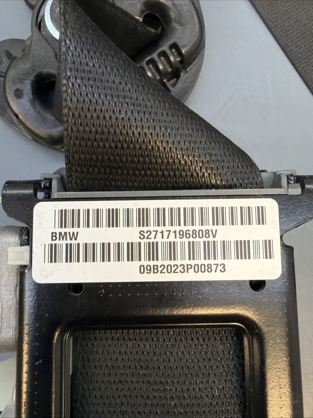 07-13 BMW X5 Front Right Passenger Seat Belt Retractor OEM S2717196808V