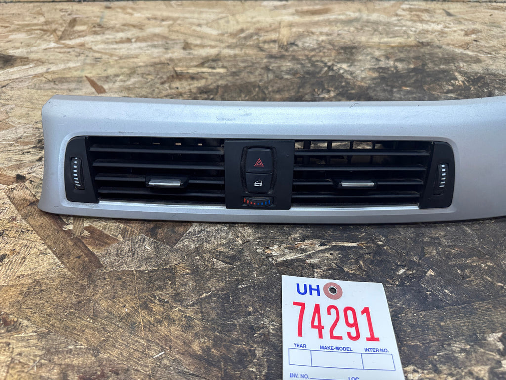 BMW 2011-2019 F30 F32 3 4 SERIES LEFT DASH VENT TRIM ALUMINUM OEM 9231206