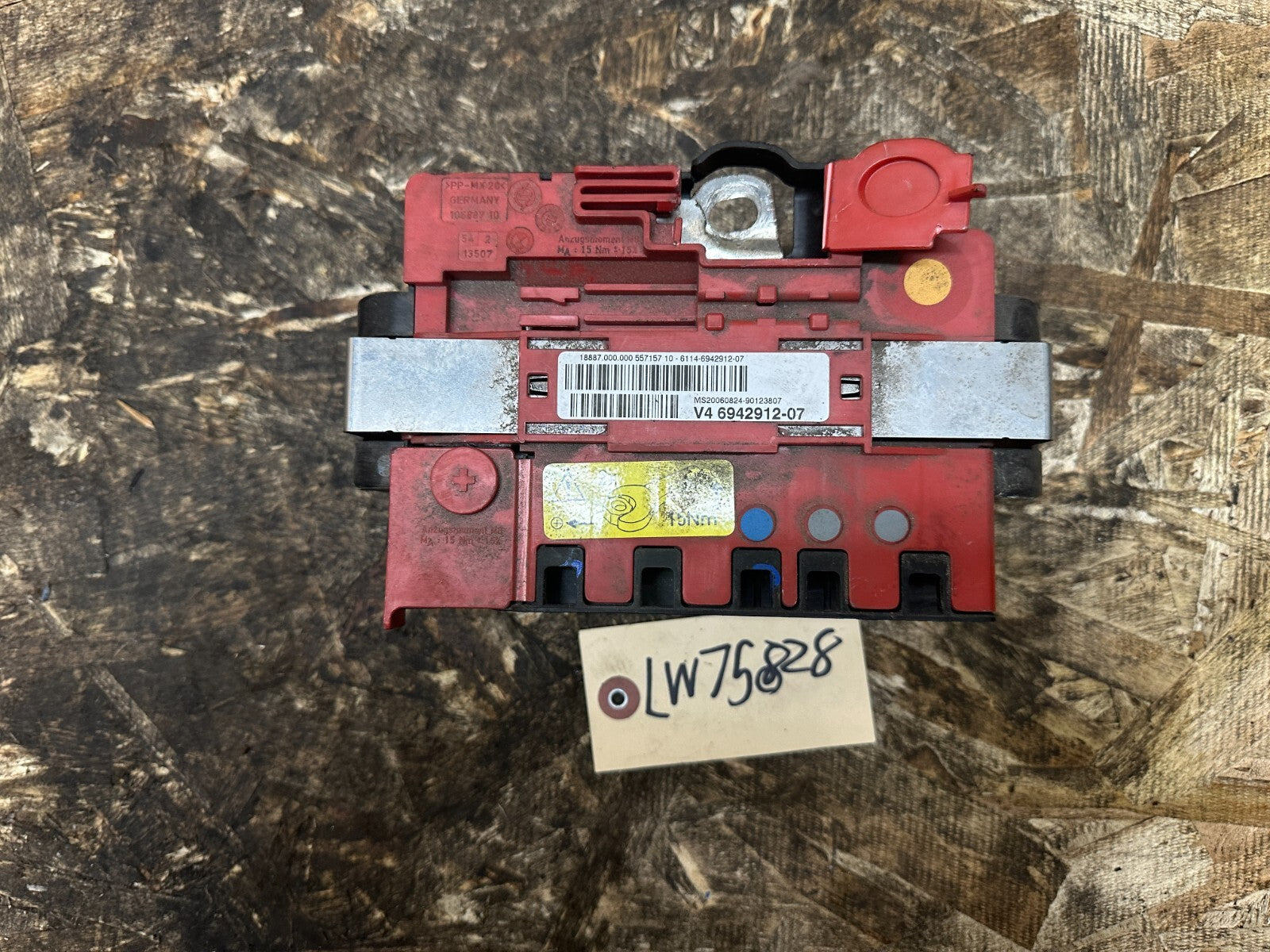 BMW 2005-2012 E90 POSITIVE POWER DISTRIBUTION BOX OEM 6942912