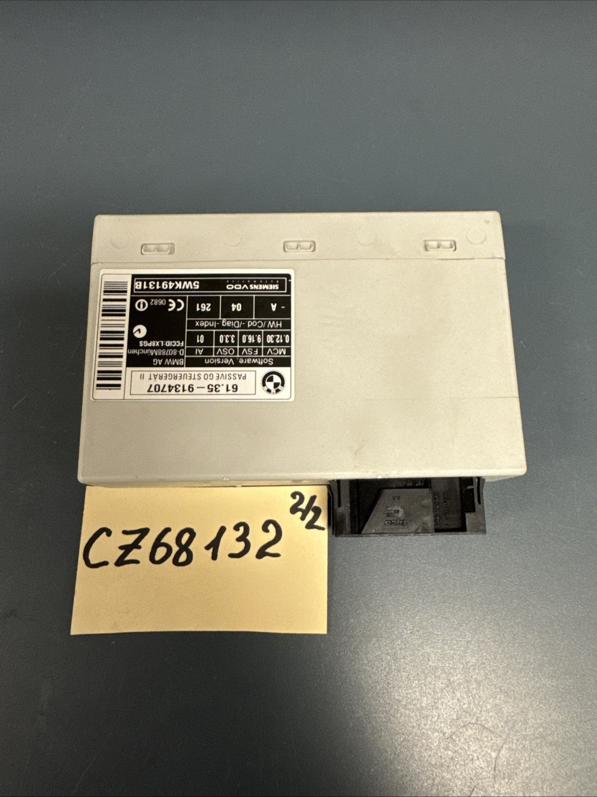2006-2012 BMW E60 E61 E70 E64 E63 KEYLESS GO PASSIVE CONTROL MODULE 9134707 OEM