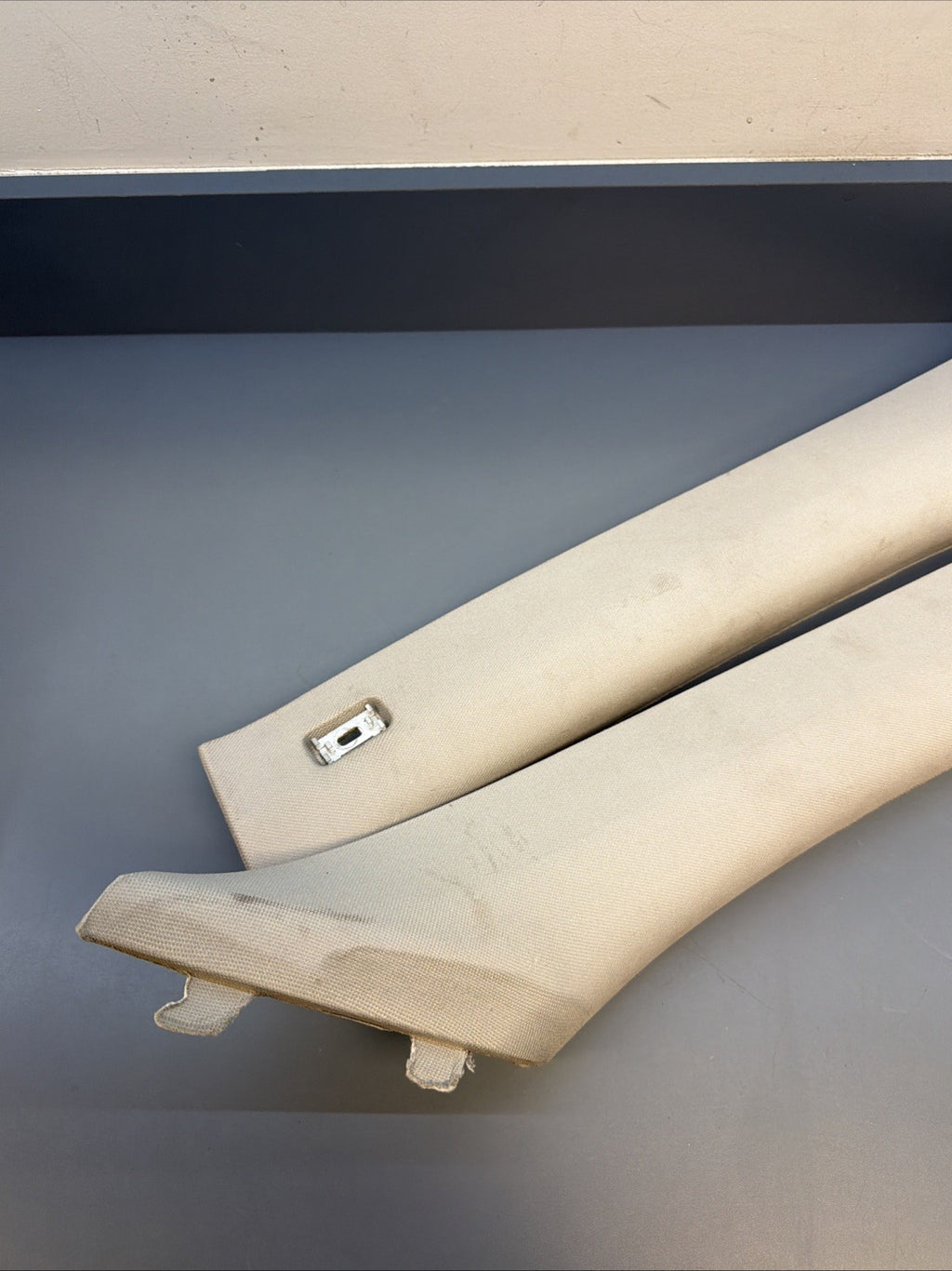 BMW E90 335xi Series 4dr Front Left & Right A Pillar Cloth Trim 7058332 7058331