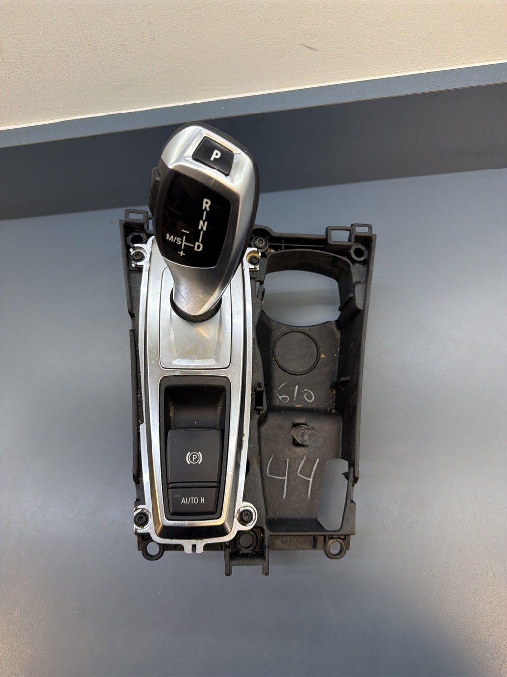 2010-2014 BMW X5 X6 E70 E71 Shifter Gear Floor Shift Selector OEM WITH TRIM
