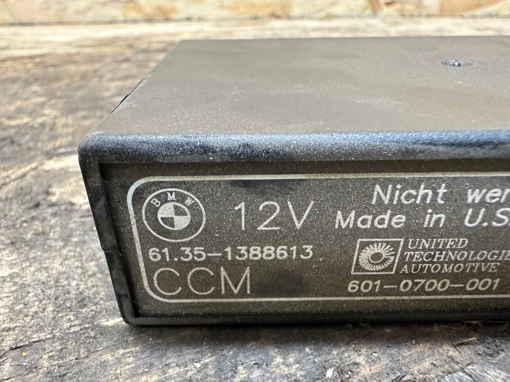 BMW 87-96 E34 5 SERIES CHECK CONTROL MODULE CCM ECU OEM 1388613