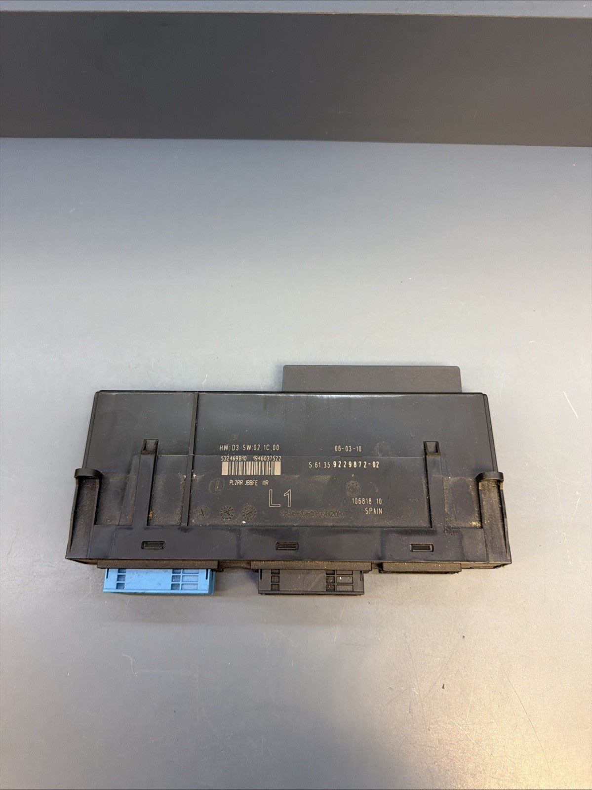 2011-2013 BMW E92 M3 BCM BODY CONTROL MODULE UNIT 9229872
