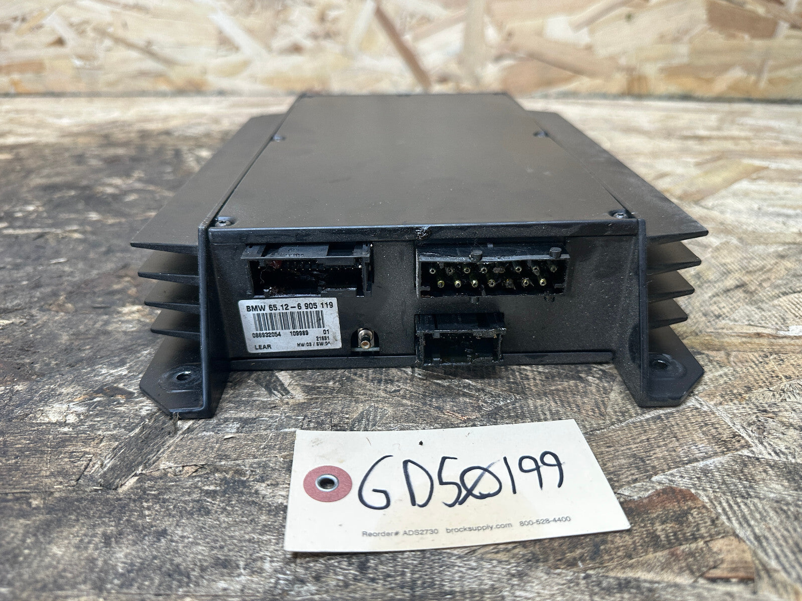 BMW 93-06 E38 E39 E53 5 7 SERIES X5 HiFi AUDIO AMP AMPLIFIER MODULE OEM 6905119