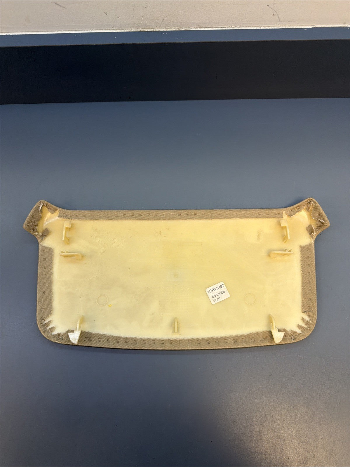 07-13 OEM BMW E92 328 335 M3 Coupe Roof Top Rear Cover Trim Beige 7139298