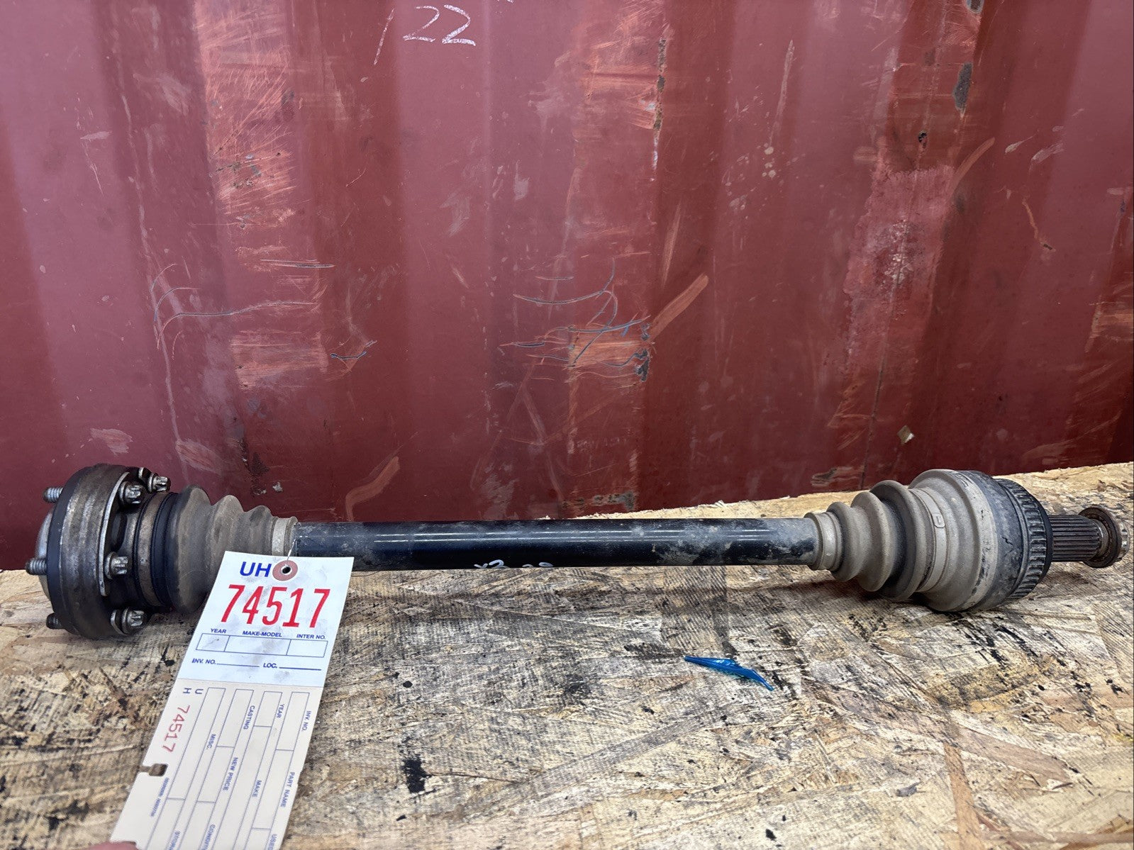 BMW OEM CV AXLE REAR RIGHT  3 SERIES E83 X3 USED N52 ENGINE 06-10 3321 3417392