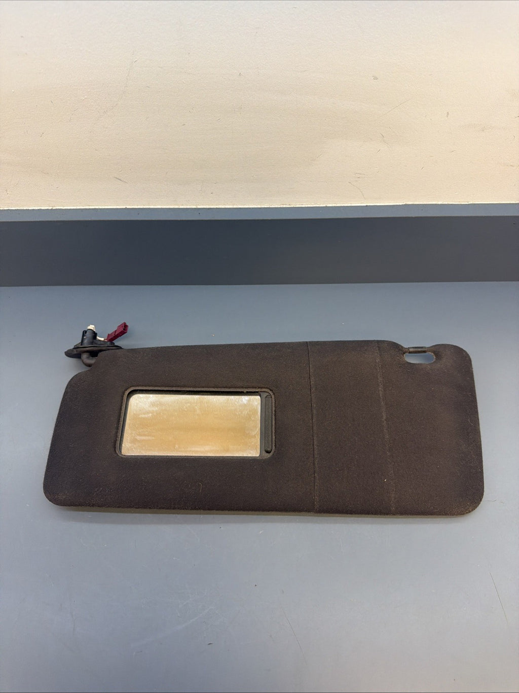 01-06 BMW E46 M3 Coupe Left Driver Side Sun Visor Shade Mirror Black OEM